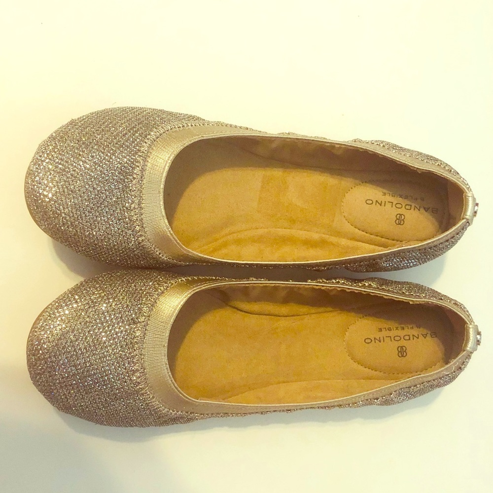 Bandolino BD Edition Shimmer Gold Flat 6.5